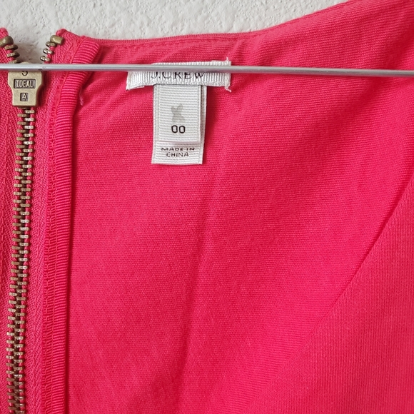 J.Crew Ponte A-Line Dress in Poppy - Picture 4 of 6